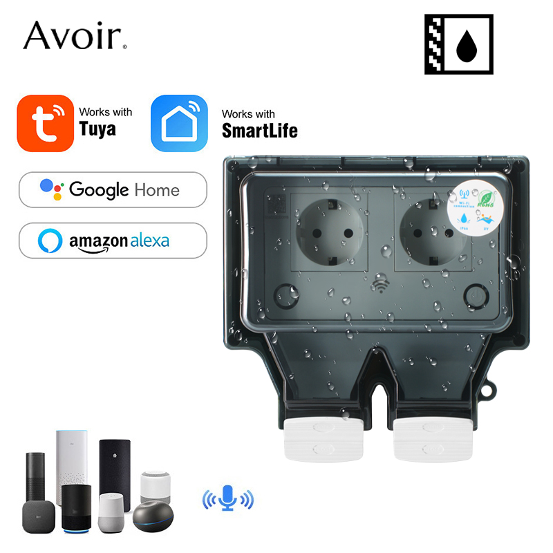 Outdoor Power Wash - Avoir Tuya Tường Điện Ổ Cắm