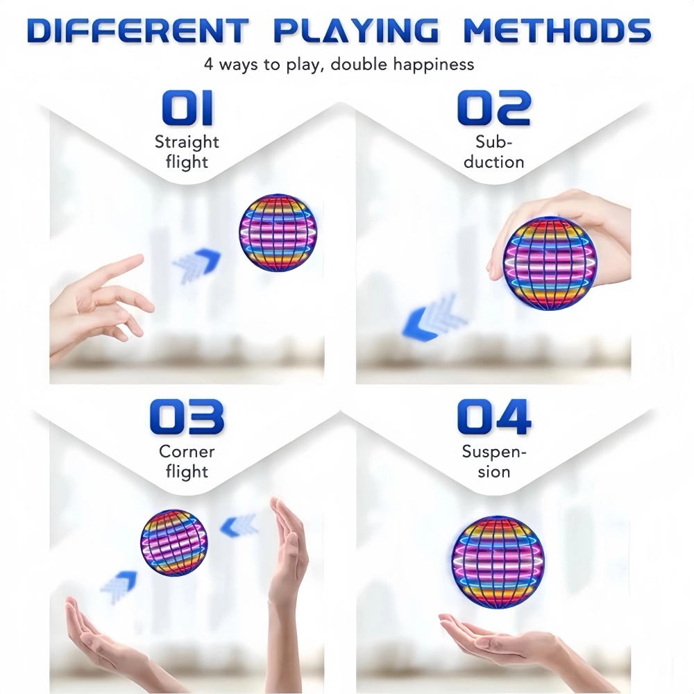 Flying Orb Boomerang Ball LED  - đánh giá và giá Outdoor Power Wash