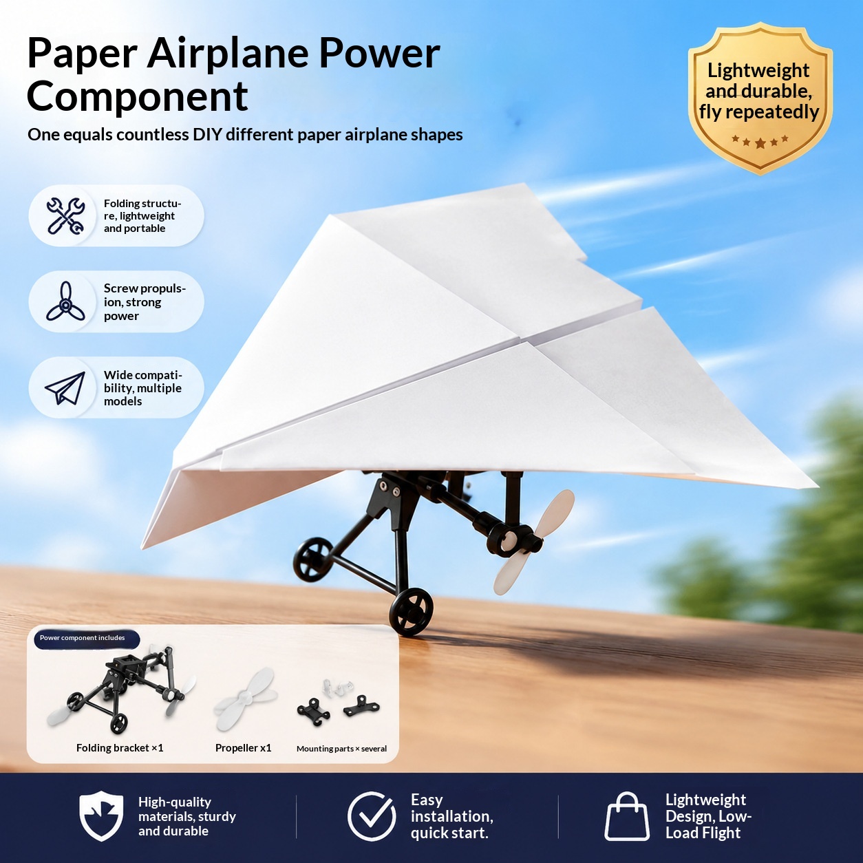 Diy Paper Plane Power Kit Fold - đánh giá và giá Outdoor Power Kit