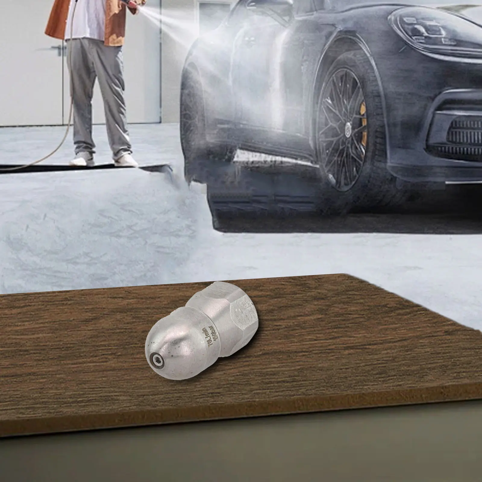 High-Pressure 70L/min Drain Je - đánh giá và giá Outdoor Power Washer
