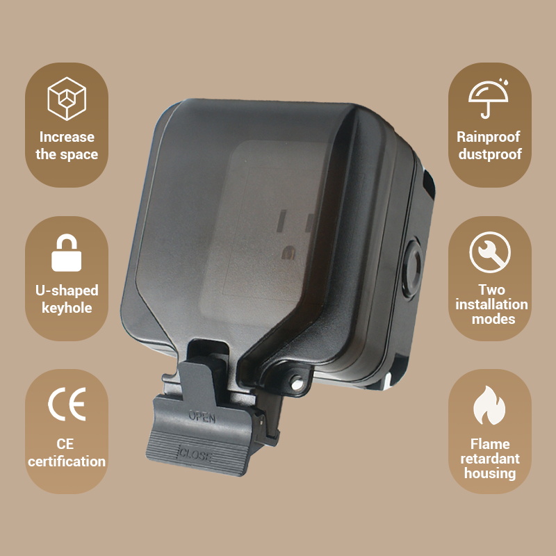 Avoir IP66 Wall Waterproof Soc - đánh giá và giá Outdoor Power Wash