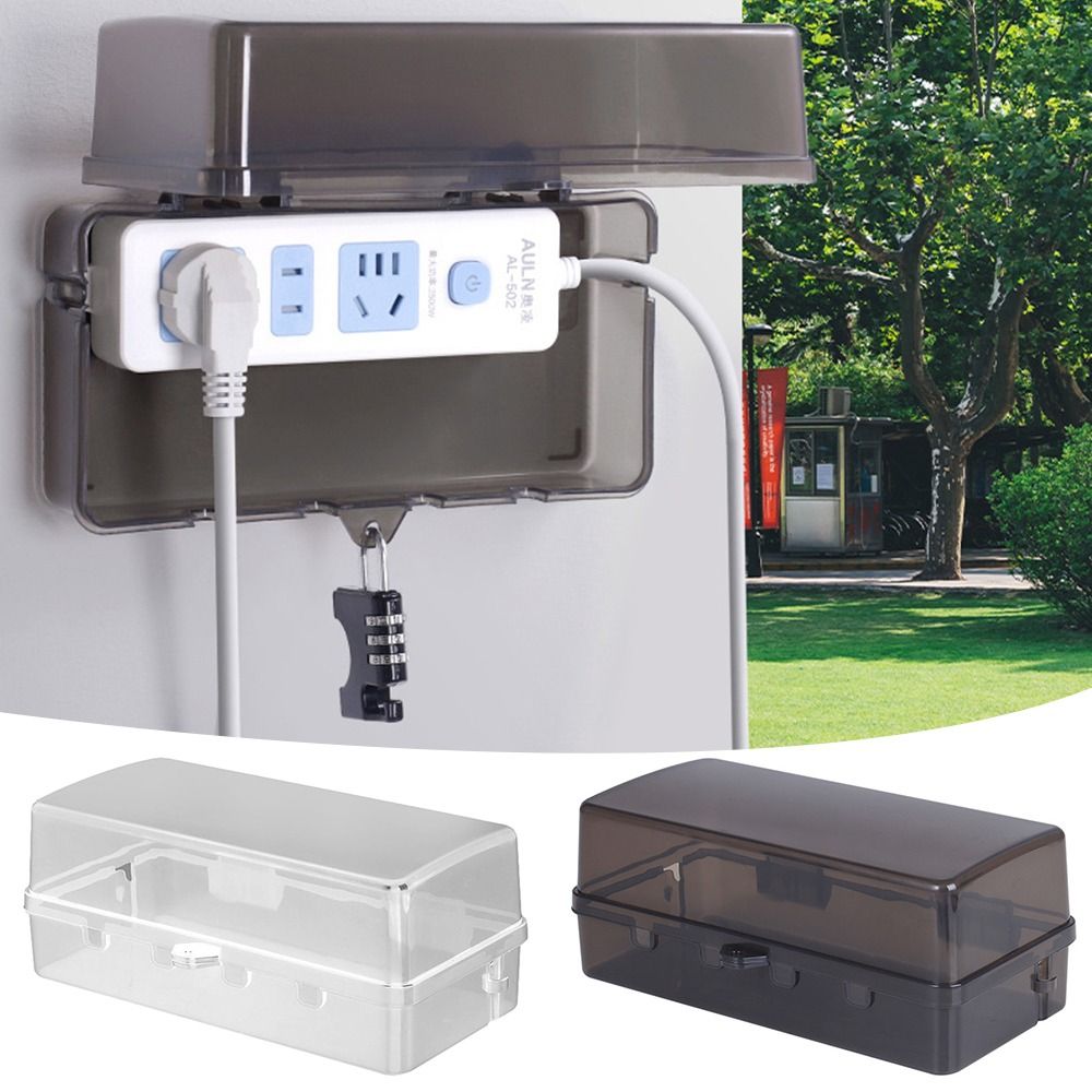 Portable Plastic Plug Box Anti - đánh giá và giá Outdoor Power Lead Cover