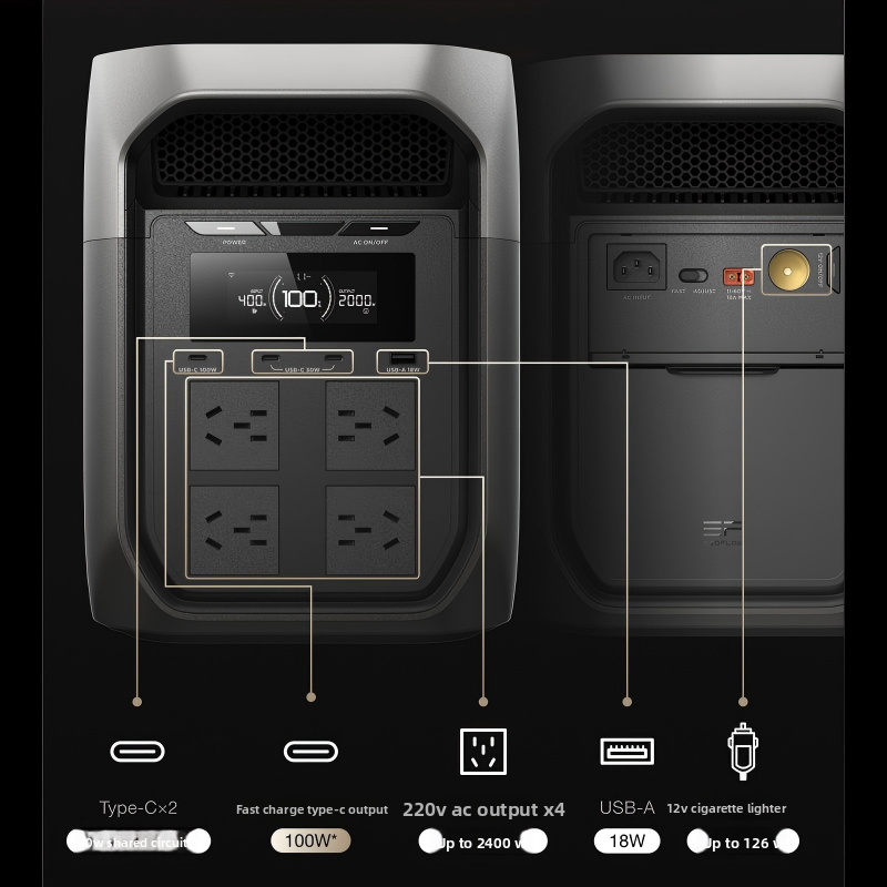ECOFLOW Delta 3 MAX plus Porta - đánh giá và giá Outdoor Power Plus